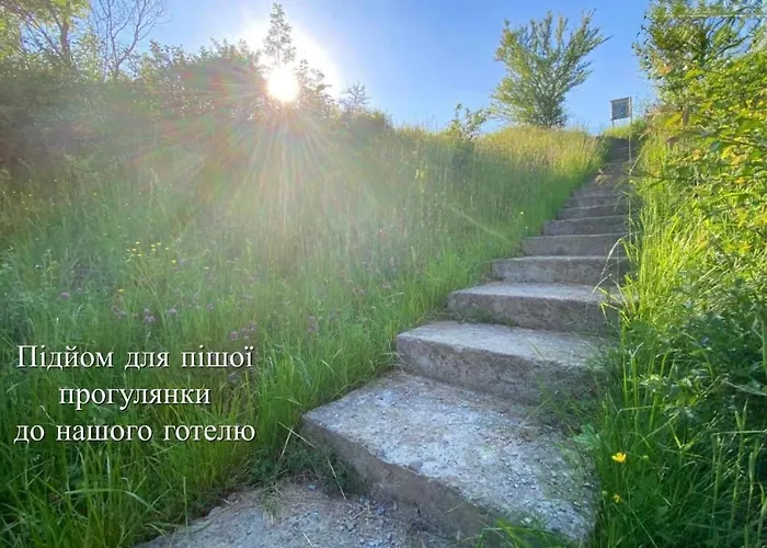 в горах *